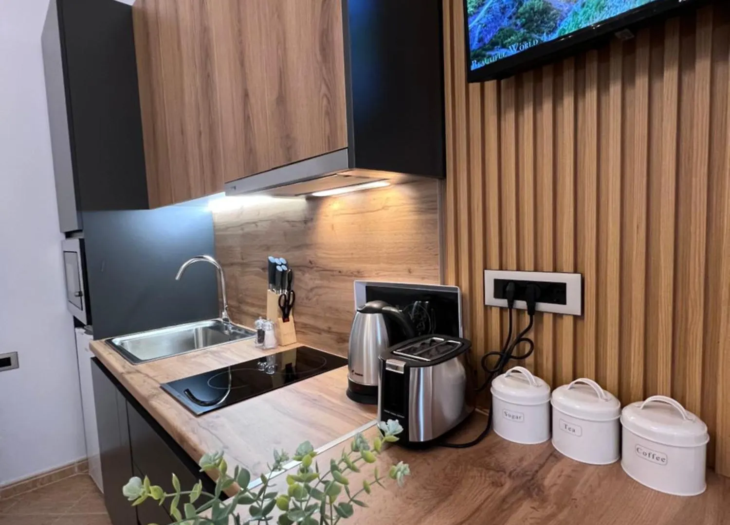 Modern Studio Apartment In A Villa - Tirane Albanië